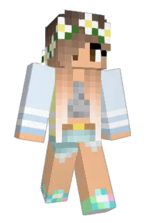 bruhella Minecraft avatar full body