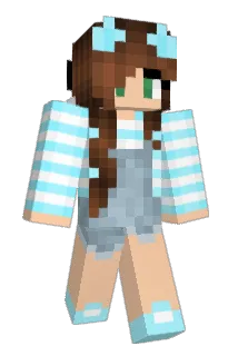 bruuninha Minecraft avatar full body