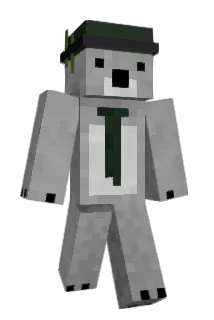 bubbleman Minecraft avatar full body