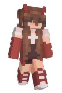 bubbles412 Minecraft avatar full body
