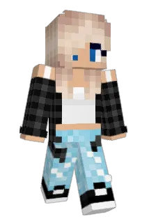 bubblies28 Minecraft avatar full body