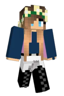 bubbypiglet Minecraft avatar full body