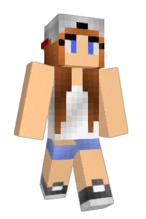 buckleybear Minecraft avatar full body