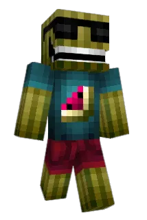budo Minecraft avatar full body