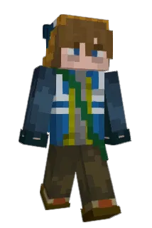 buggled Minecraft avatar full body