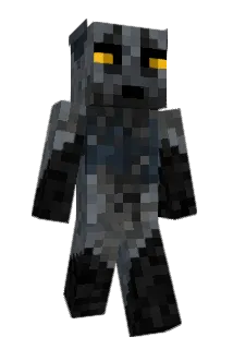 bugwinged Minecraft avatar full body