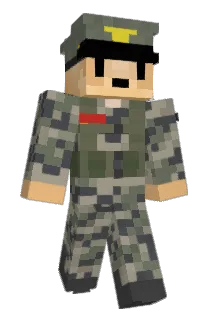 bulemarine Minecraft avatar full body