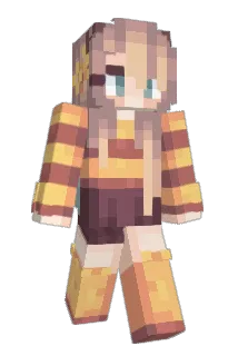 bumblebxe Minecraft avatar full body