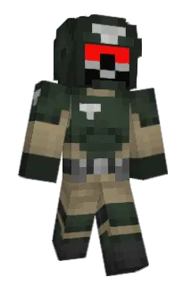 bunkismunkis Minecraft avatar full body