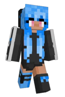 bunnyblue666 Minecraft avatar full body
