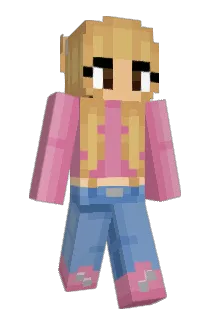 bunnybrush Minecraft avatar full body