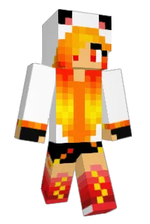 bunnymac Minecraft avatar full body