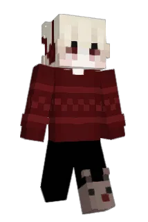burbeans Minecraft avatar full body