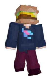 burgercool Minecraft avatar full body