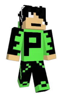 burgerland Minecraft avatar full body