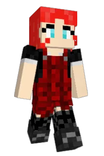 burning_romance Minecraft avatar full body