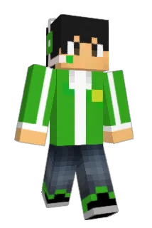 burningcorona Minecraft avatar full body
