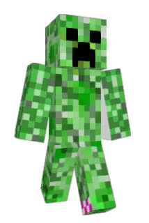 burninnator Minecraft avatar full body