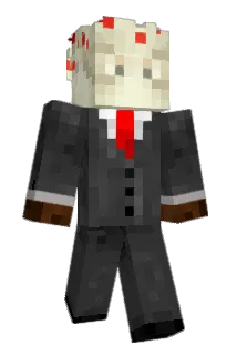 businesscake Minecraft avatar full body