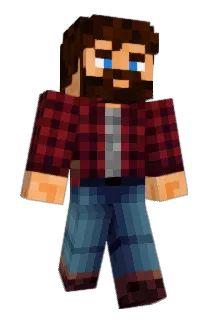 buskend Minecraft avatar full body