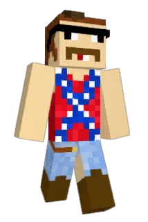 butterballer Minecraft avatar full body