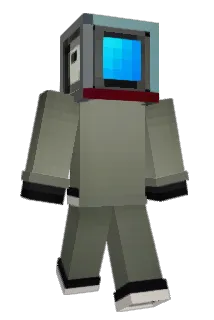 button_e Minecraft avatar full body