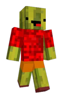 buttscruncher Minecraft avatar full body