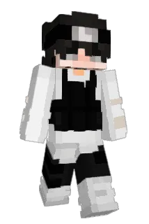 bxlck Minecraft avatar full body