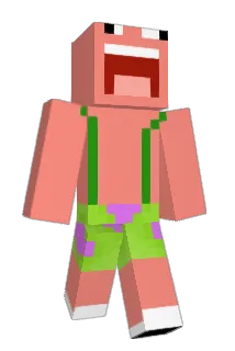 bxn_21 Minecraft avatar full body