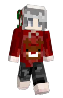 Front of FrostyApri's skin