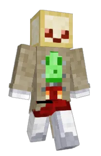 Front of Minecraft skin