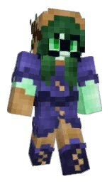 Ptoodle's Minecraft skin wearing the 15th Anniversary cape