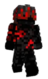 black and mine shaft Minecraft skin — Slim model