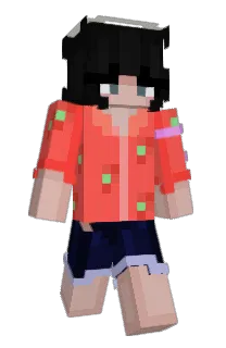 Front of Diakoo's skin