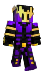 7Falcon7's Minecraft skin wearing the Purple Heart cape