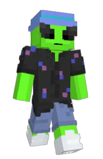 Front of Santip's skin