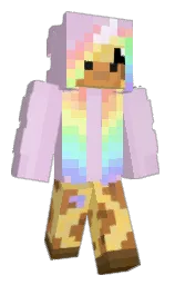 melanie and sahara sand Minecraft skin — Slim model — first worn by HundoCuteness