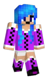 Pixielusion73's Minecraft skin wearing the Migrator cape