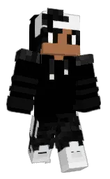 Goldy2150's Minecraft skin wearing the Purple Heart cape
