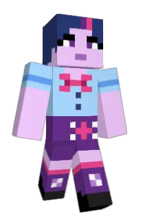 Front of TwilightVSparkle's skin
