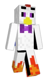 ChickenMan90518's Minecraft skin wearing the Home cape