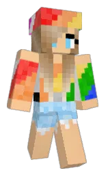 ImNotAfraid's Minecraft skin wearing the Migrator cape