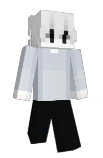 Front of Mwle's skin