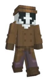 AGU271N's Minecraft skin wearing the Migrator cape