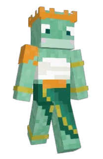 Front of frogiore's skin