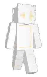 white and egg white Minecraft skin — Slim model — first worn by ItzRavenReal