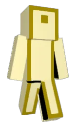 buttermilk and pirate gold Minecraft skin — Classic model — first worn by Anno_374