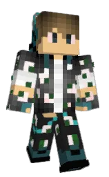 shark and everglade Minecraft skin — Classic model — first worn by Enderliz_