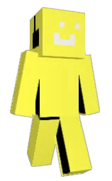 gorse and black Minecraft skin — Classic model