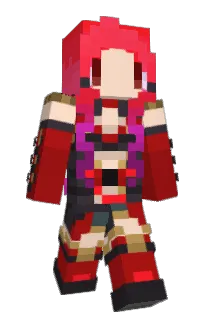 Front of Hanaame's skin